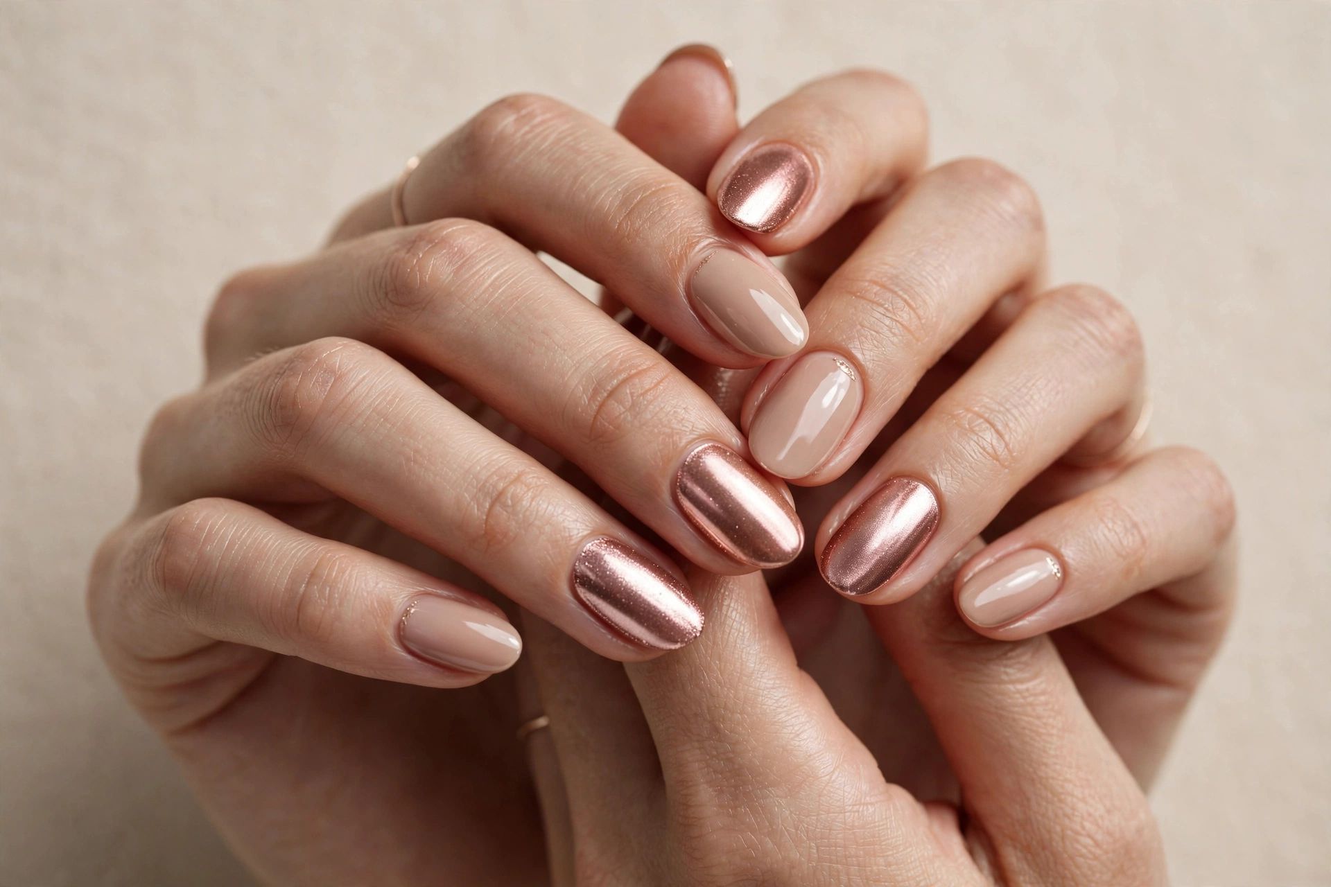 Manicured nails sample